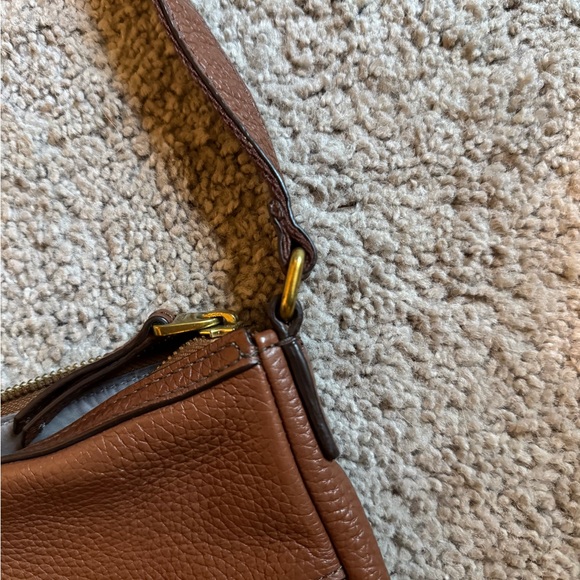 Fossil Tan Leather Crossbody Bag - Picture 13 of 13